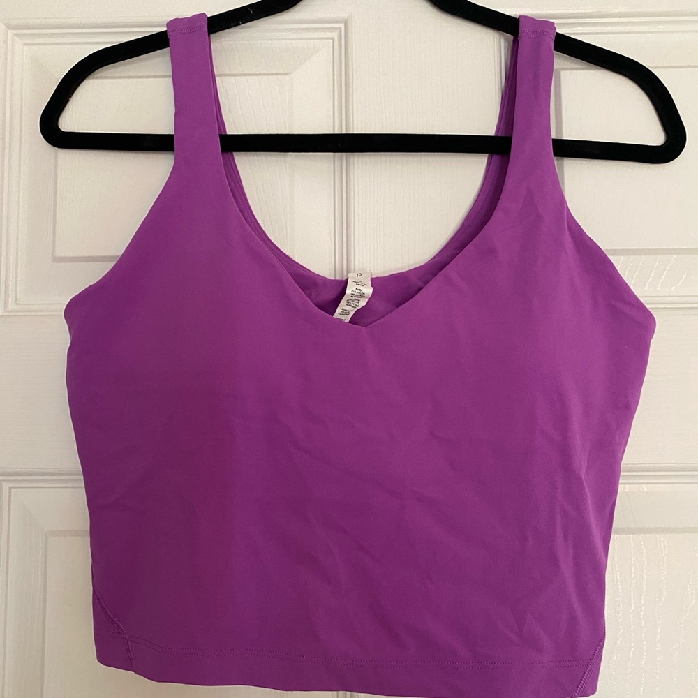 lululemon Align™ Tank Top -A/B Cup- size 10, Moonlit Magenta